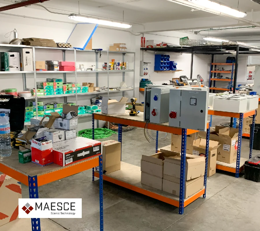 Taller de fabricación de cuadros MAESCE