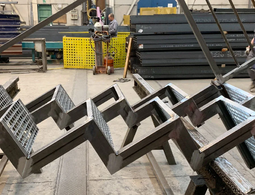 Fabricación de estructuras metálicas, galería MAESCE